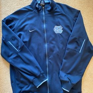 UNC Tarheels Nike full zip track jacket